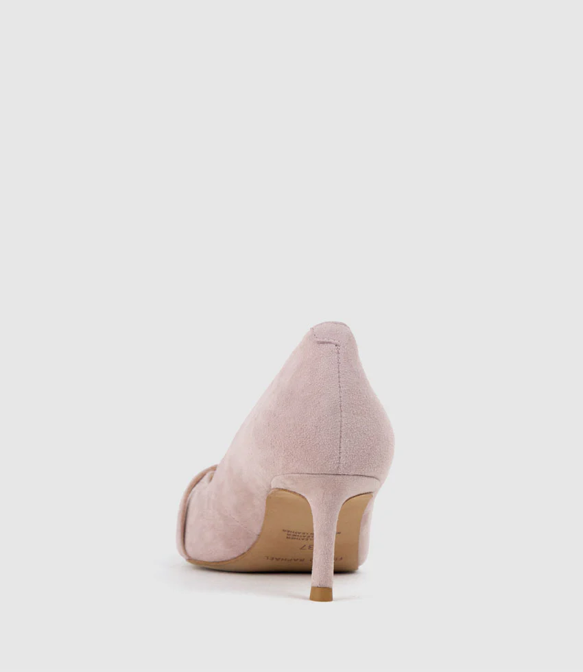 AVERE55 Choked Pump in Petal Suede - Image 4