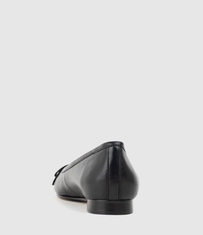 EASTON Cap Toe Ballet in Black - Image 3