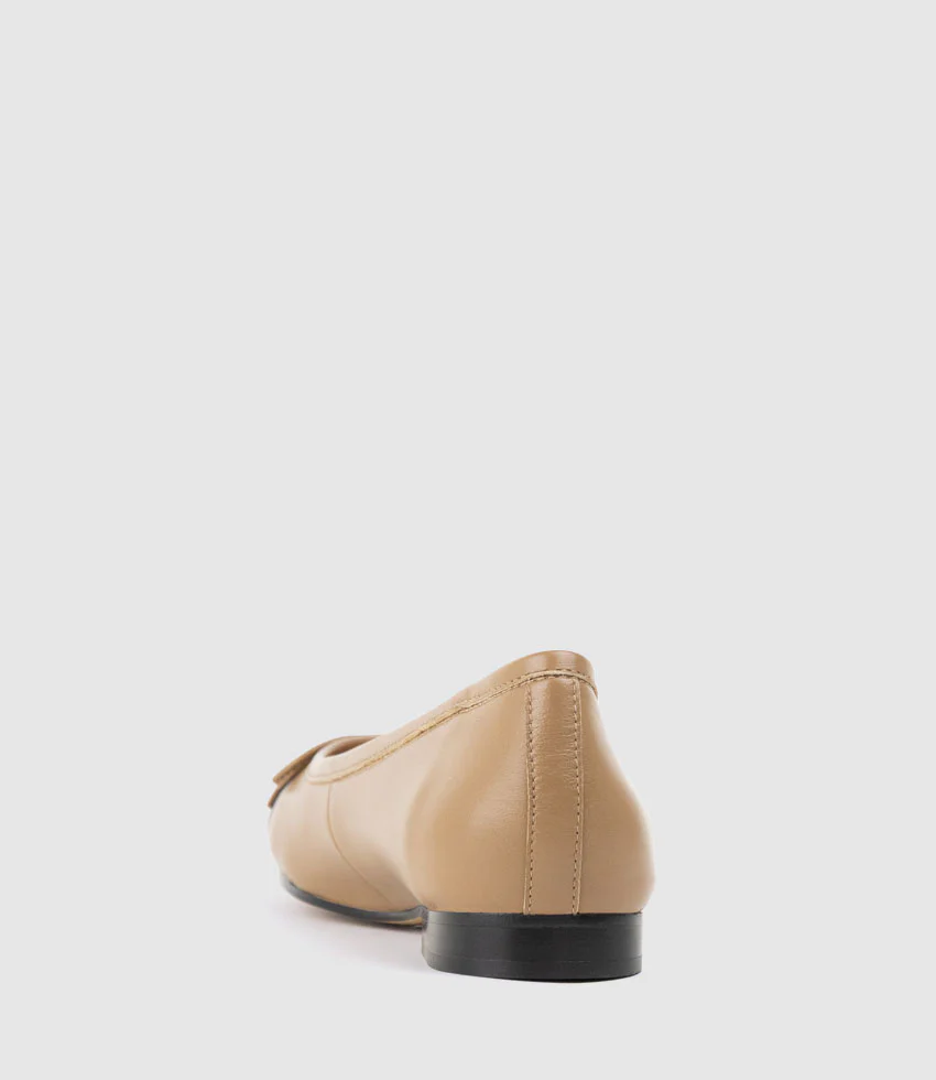 EASTON Cap Toe Ballet in Latte - Image 4