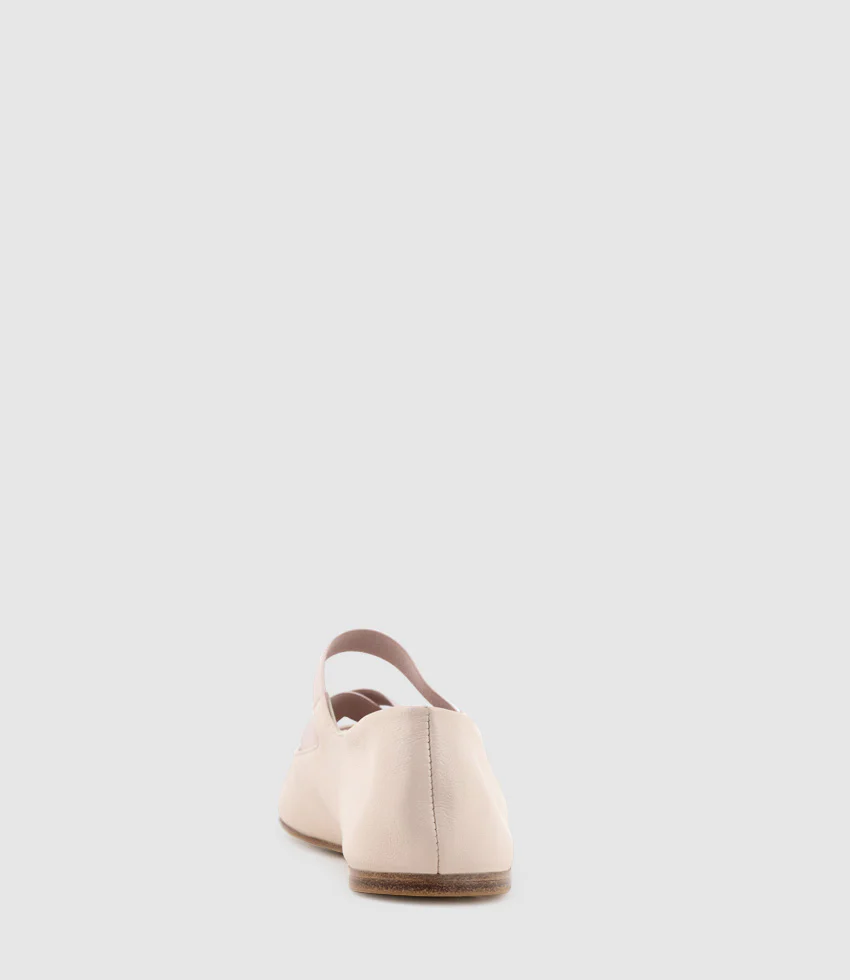 EMALINE Crossover Elastic Ballet in Nude - Image 5