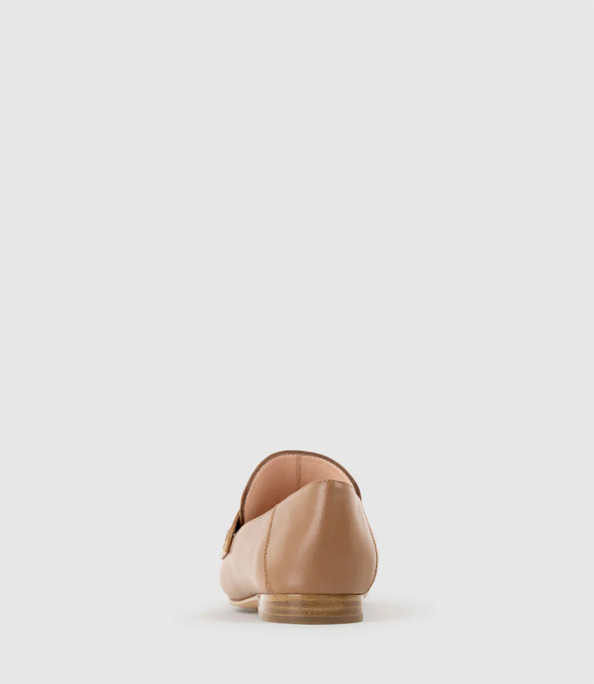 FINLAY Moccasin with Collapsible Back in Tan - Image 3