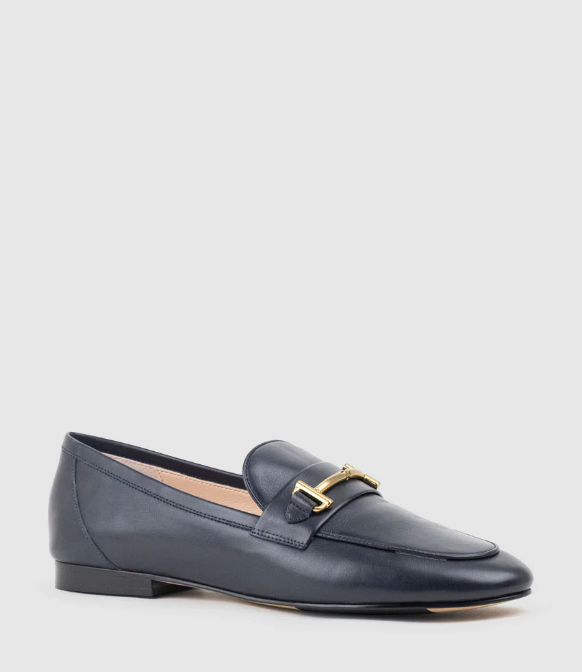 FRANCO Loafer in Navy Calf - Image 2