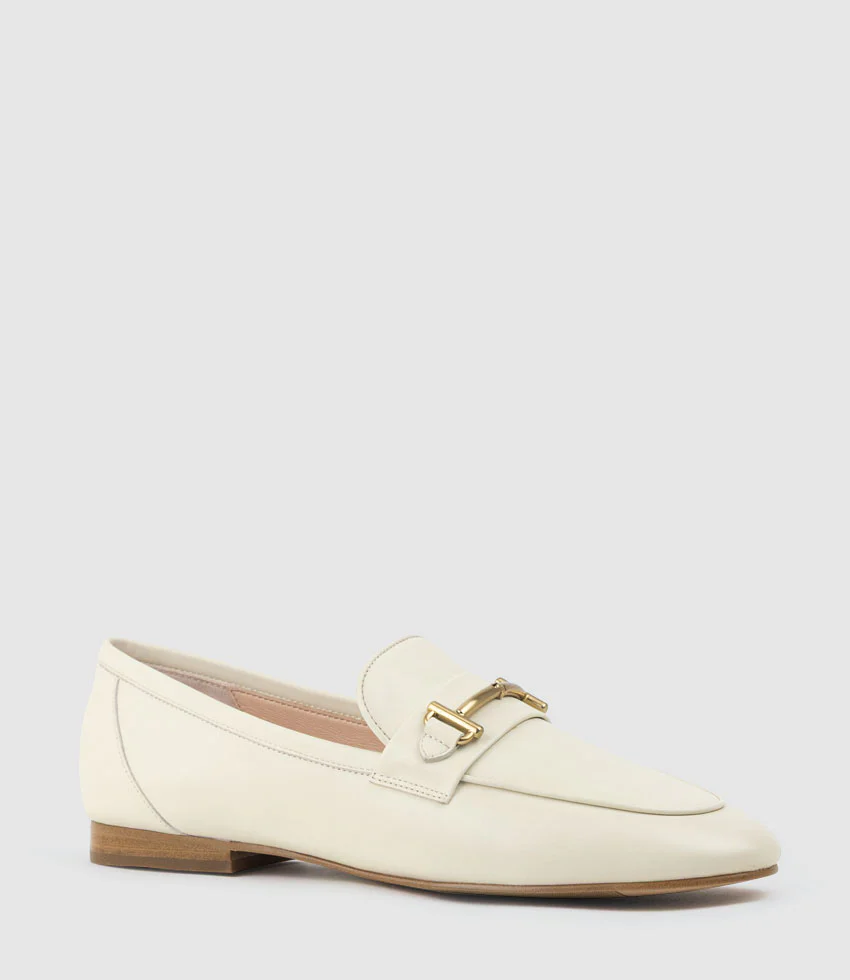 FRANCO Loafer in Offwhite Calf - Image 3