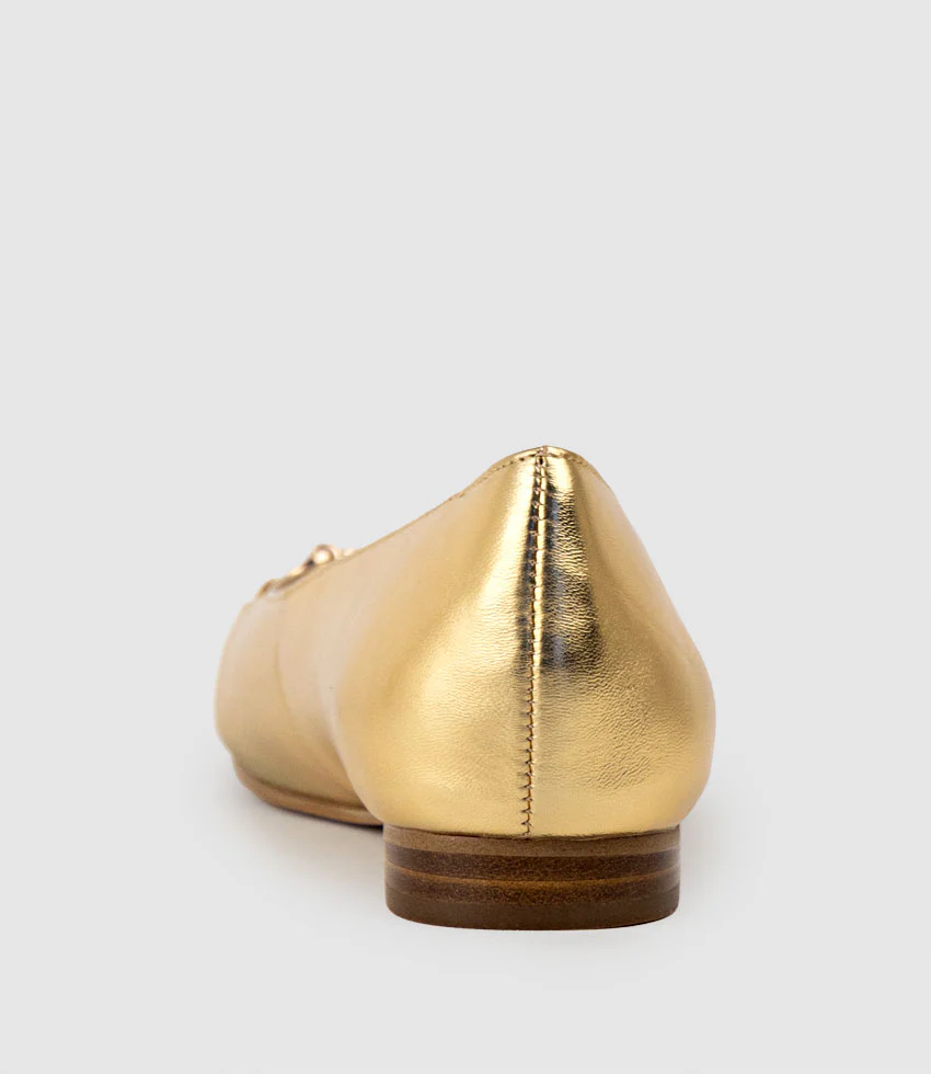 FRIA Ballet with Hardware in Aged Gold - Image 3