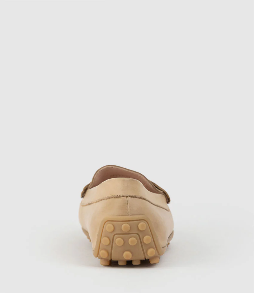 GALLEY Moccasin in Natural Calf - Image 3