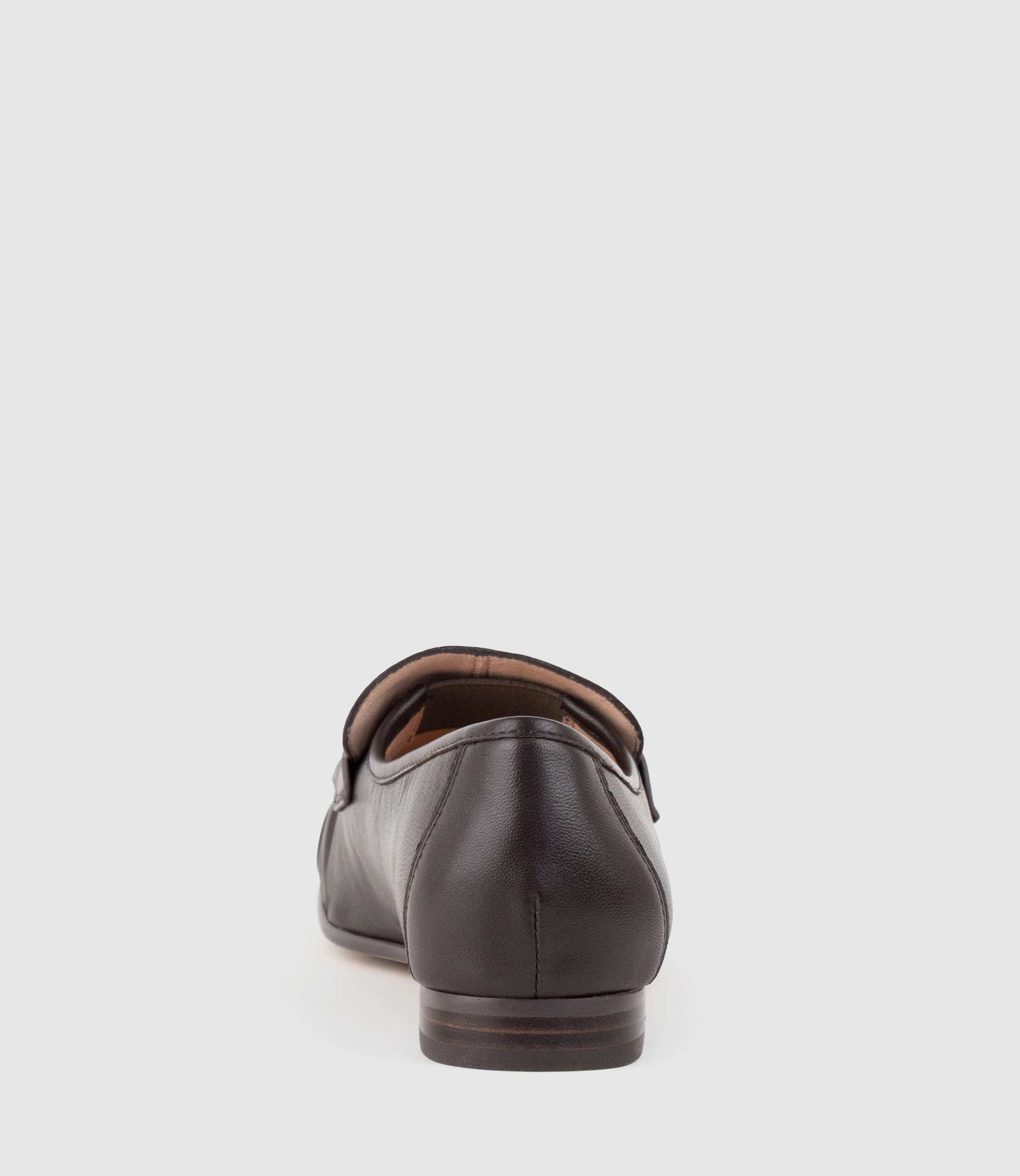 HYPER Ruched Moccasin in Chocolate - Image 3
