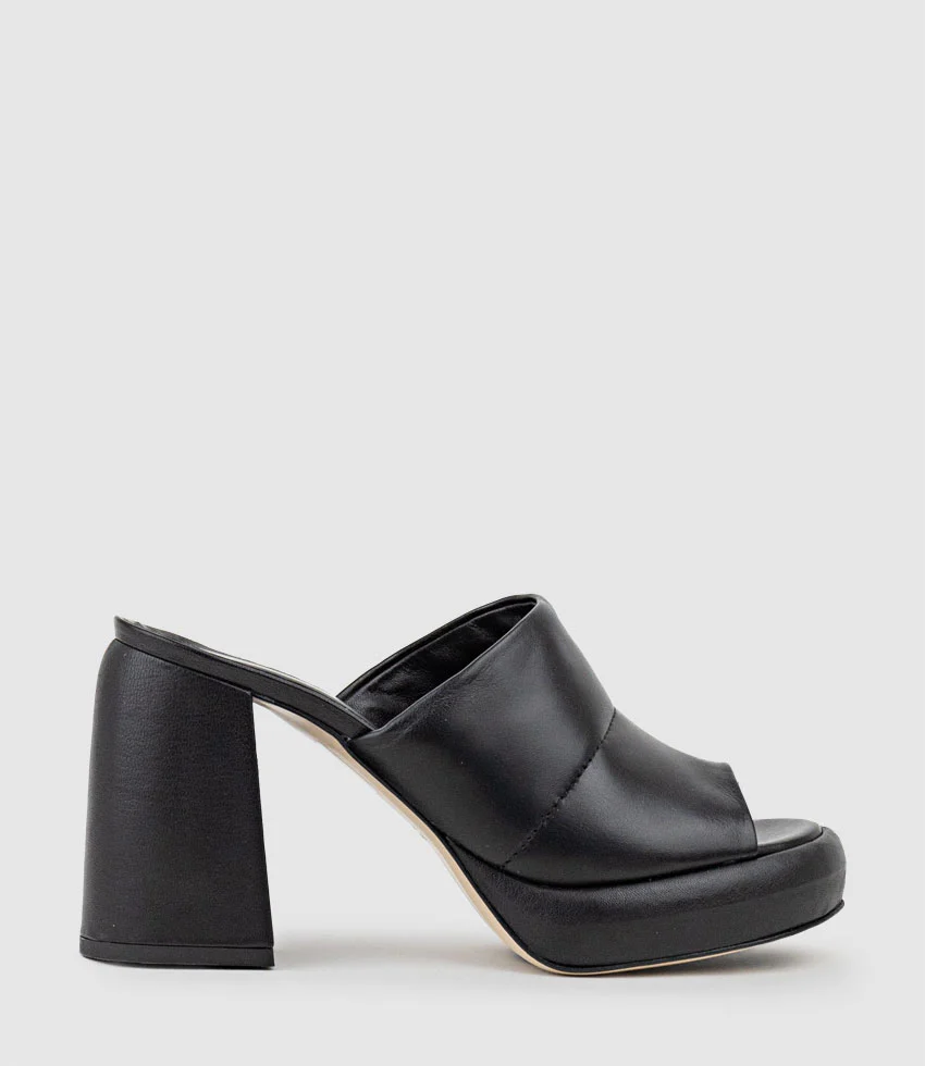 ILLIAN95 Platform Slide in Black