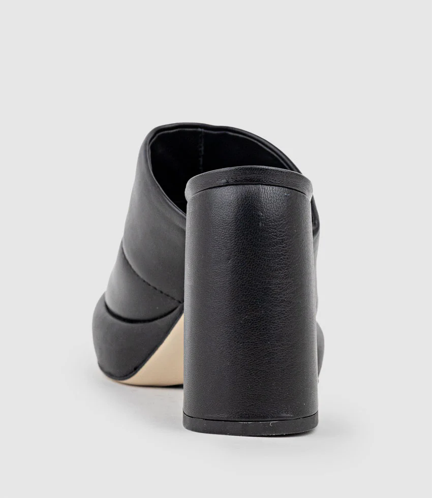 ILLIAN95 Platform Slide in Black - Image 3