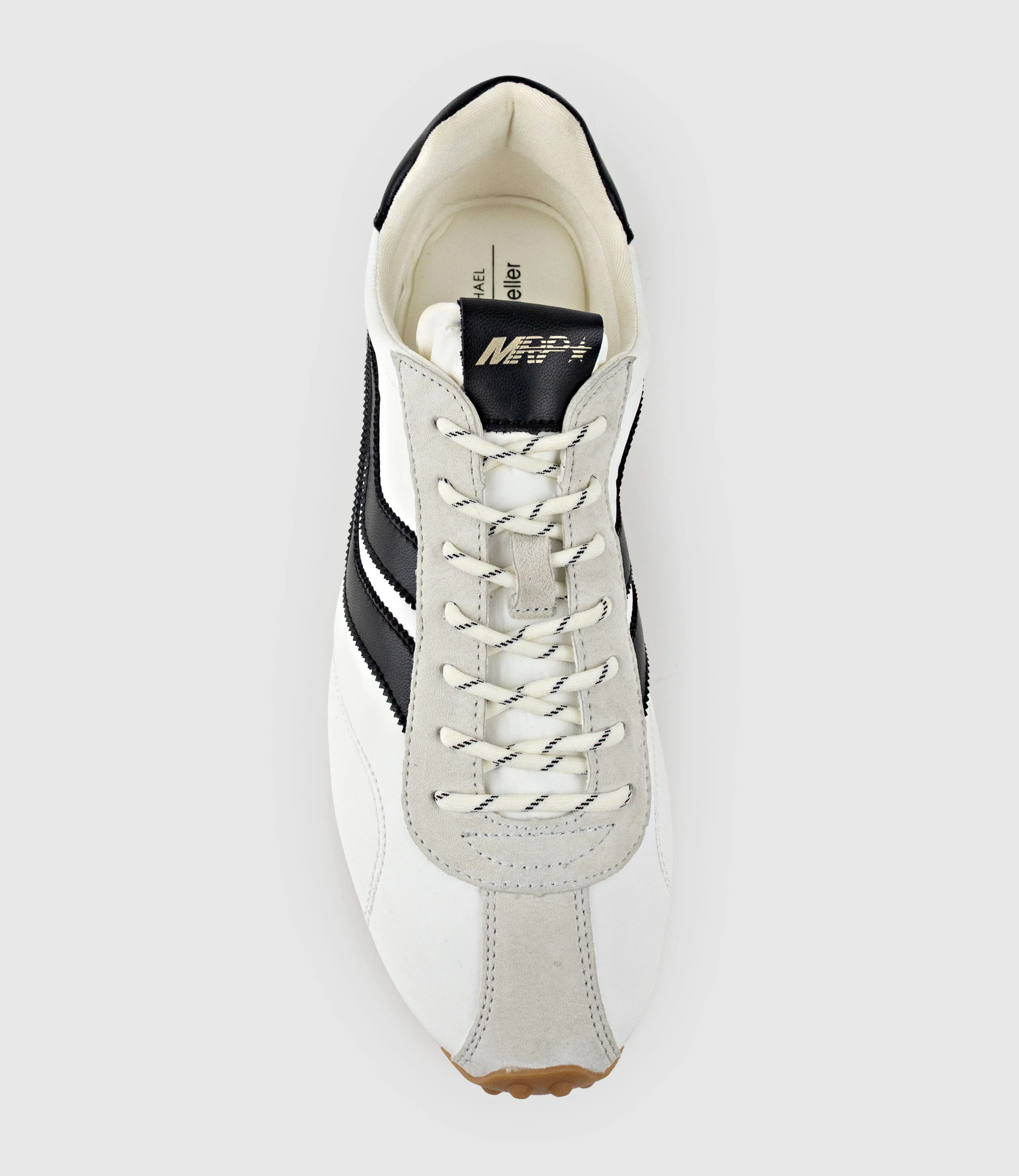 JAMILLA Wave Sneaker in Vanilla Combo - Image 4
