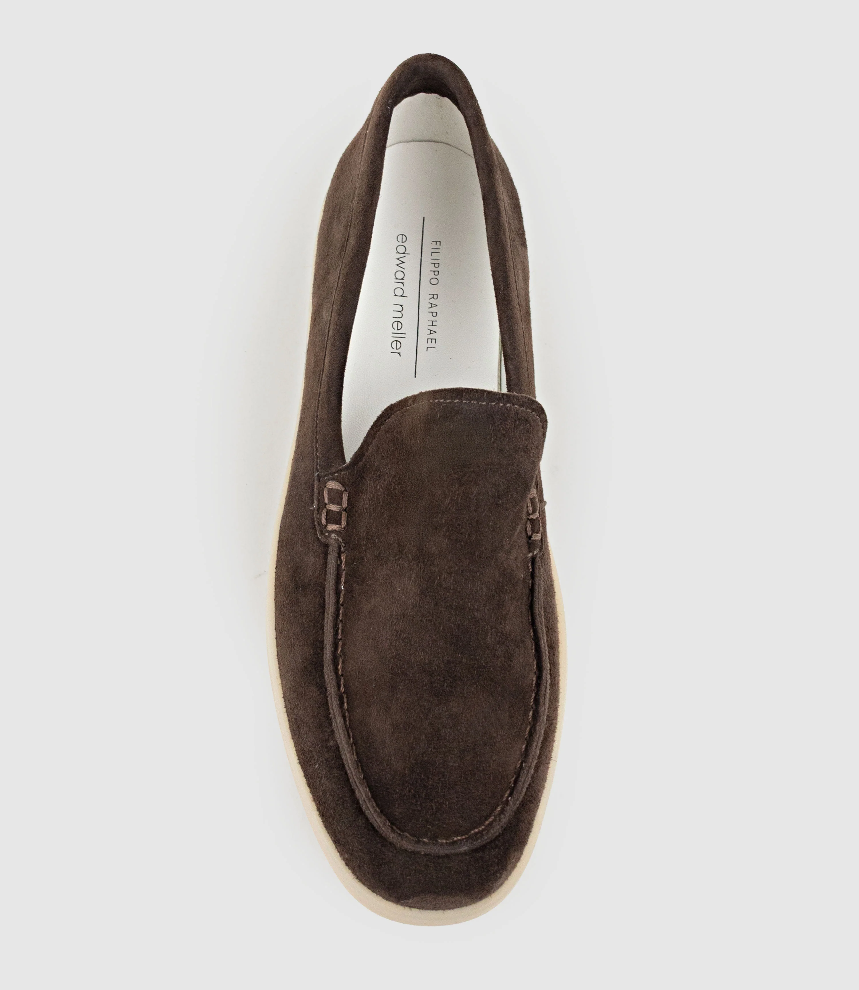 JAVA Slip On in Chocolate Suede - Image 4