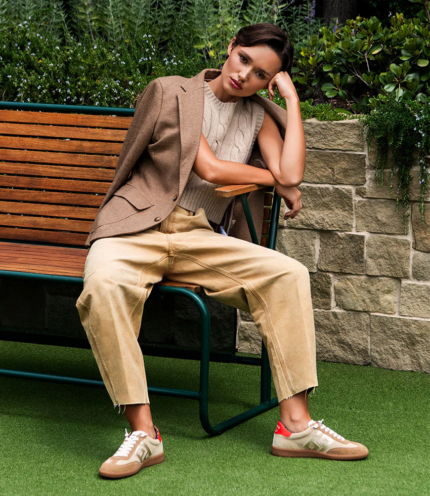 JESTER Sneaker in Sand Combo - Image 2