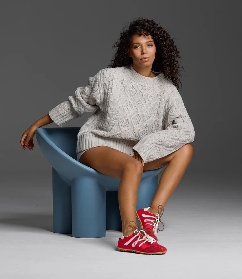 JUPITER M Sneaker in Cherry Combo - Image 2