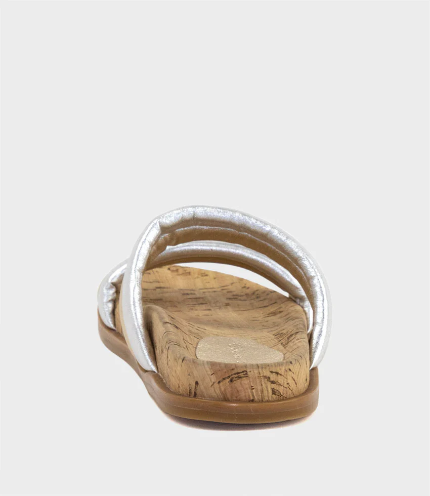 KINALA Two Strap Slide on Unit in Metallic Multi - Image 3