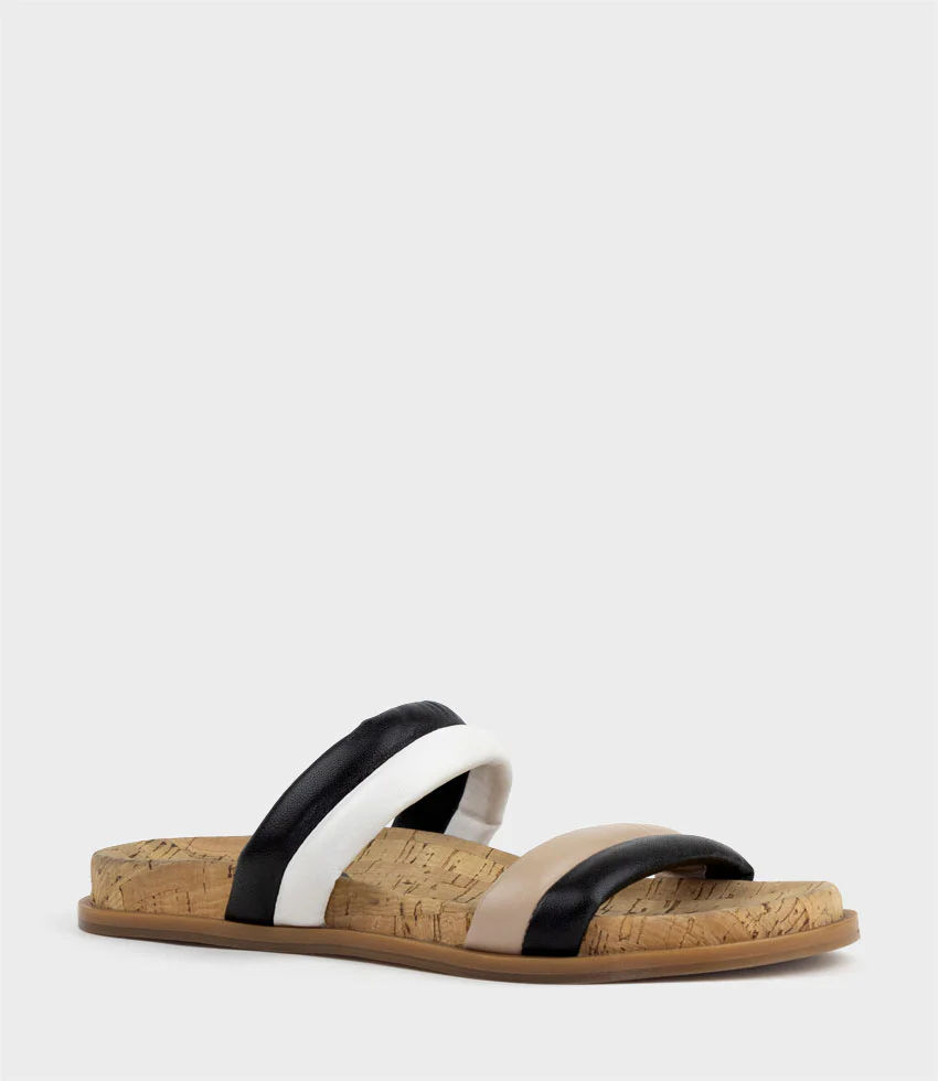 KINALA Two Strap Slide on Unit in Neutral Multi - Image 2