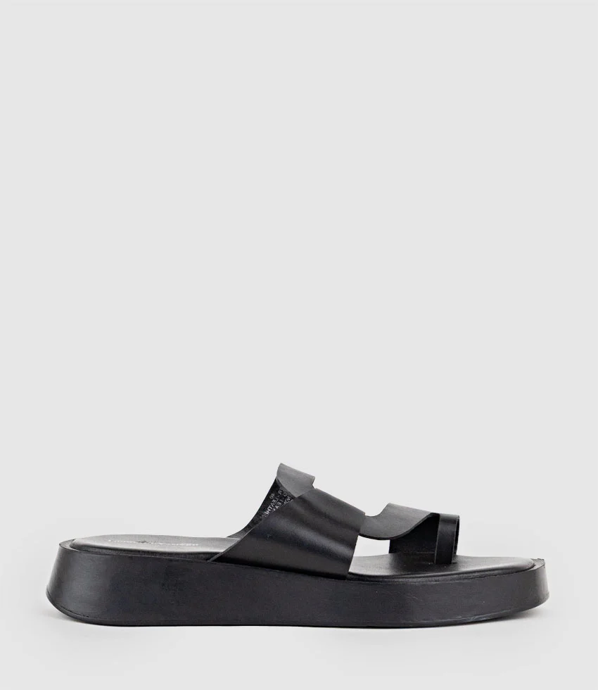 KRISS Asymmetrical Slide on Unit in Black