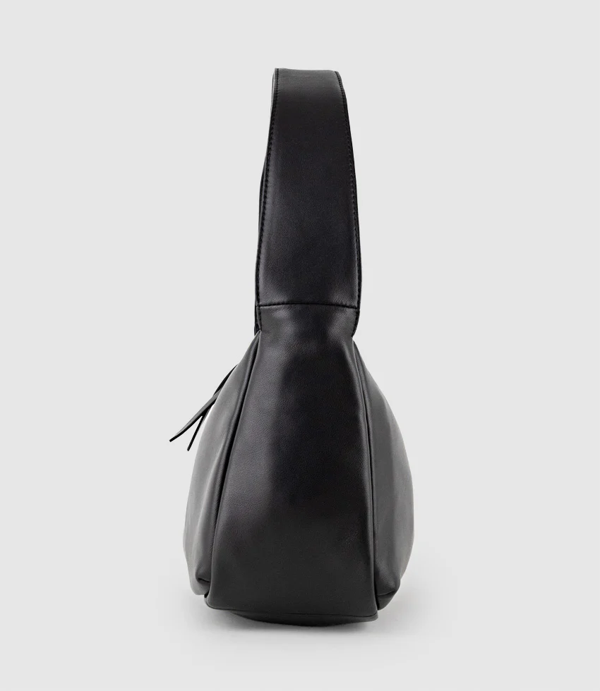 NARINA Large Soft Bag in Black - Image 4