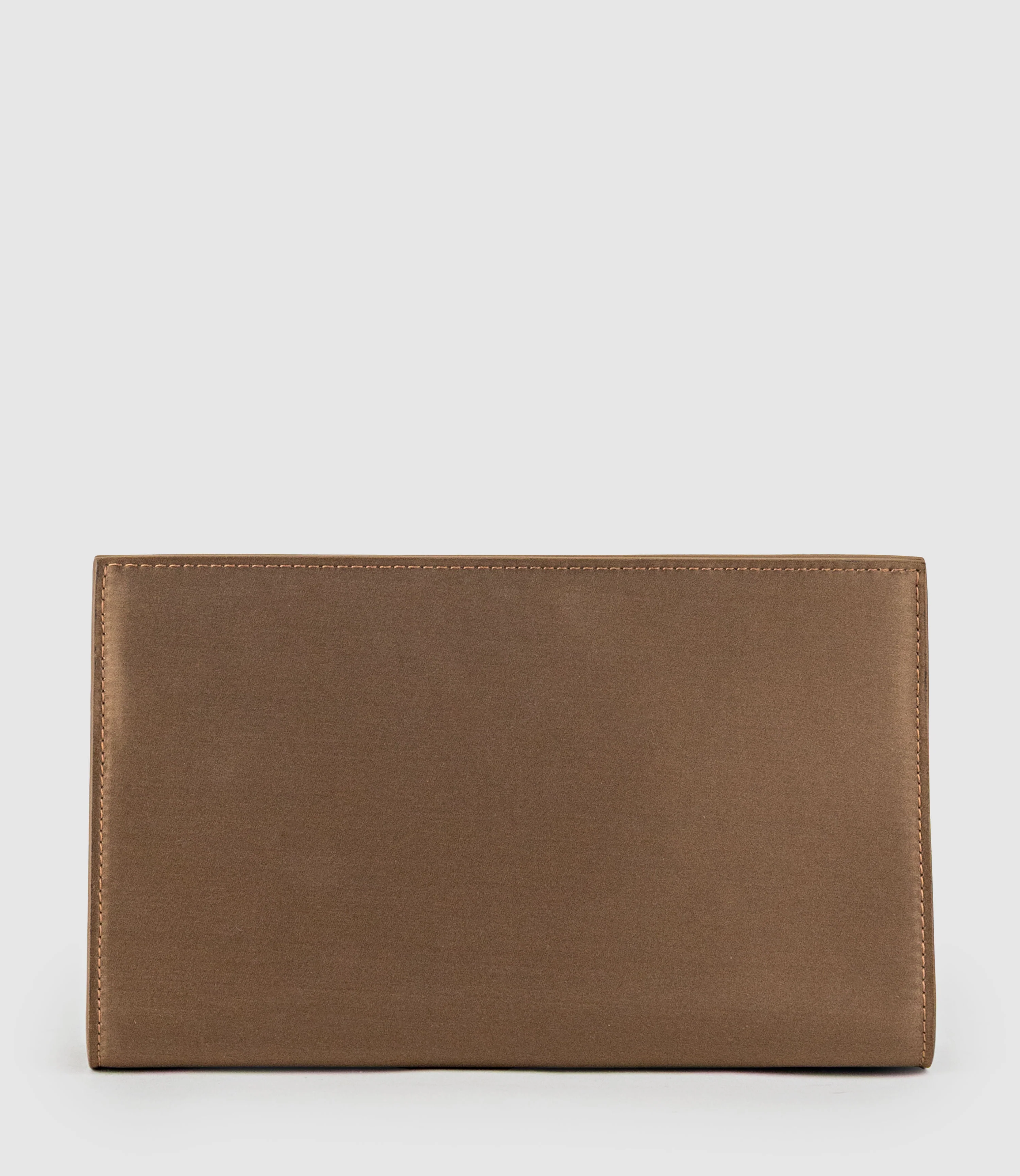 NAYLA Bag with Twist Hardware in Bronze Silk - Image 4