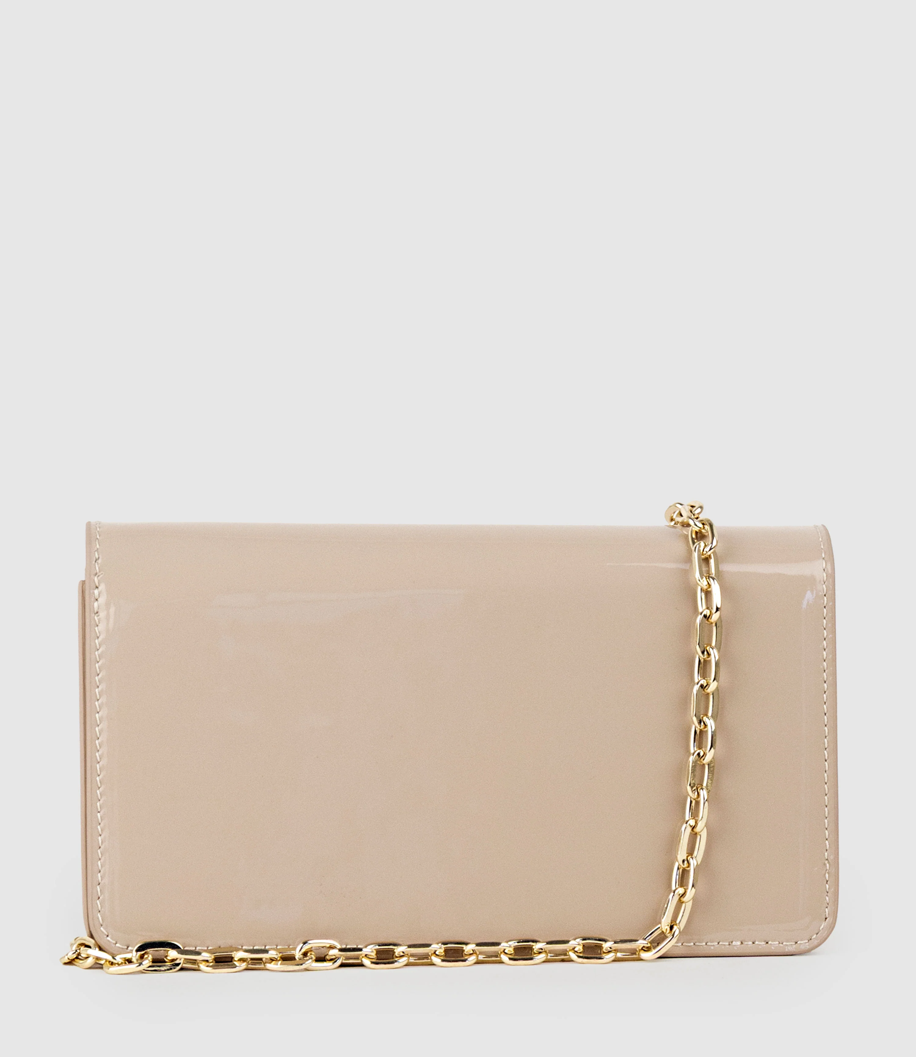 NYX Evening Bag in Blush Patent