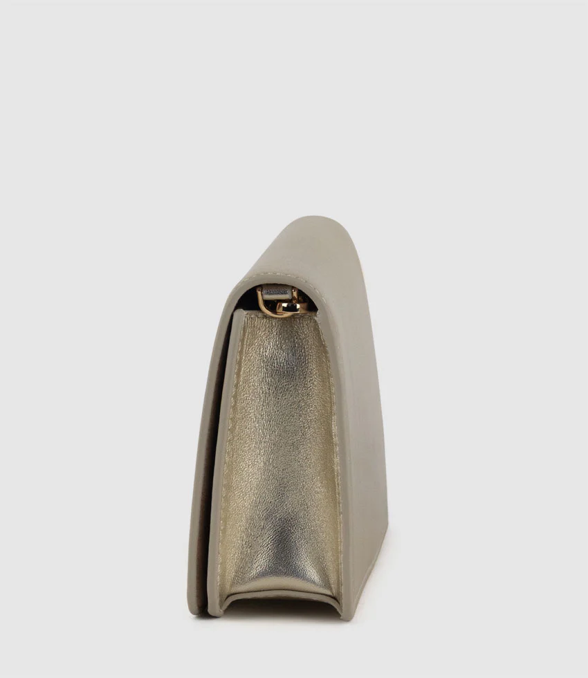 NYX Evening Bag in Pale Gold - Image 3