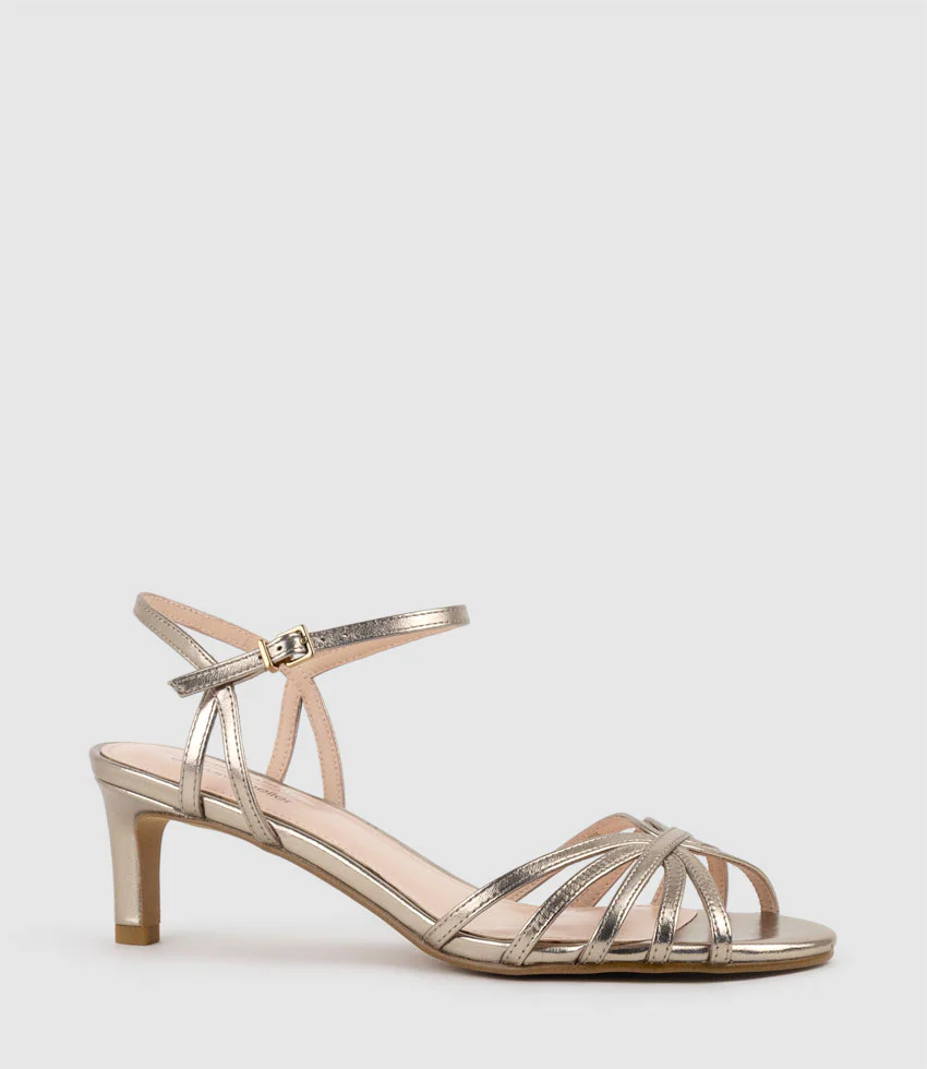 SALSA55 Strappy Sandal in Rosegold - Image 2