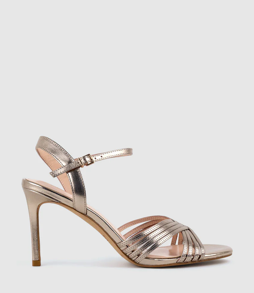 SONAS85 Strappy Sandal in Rosegold