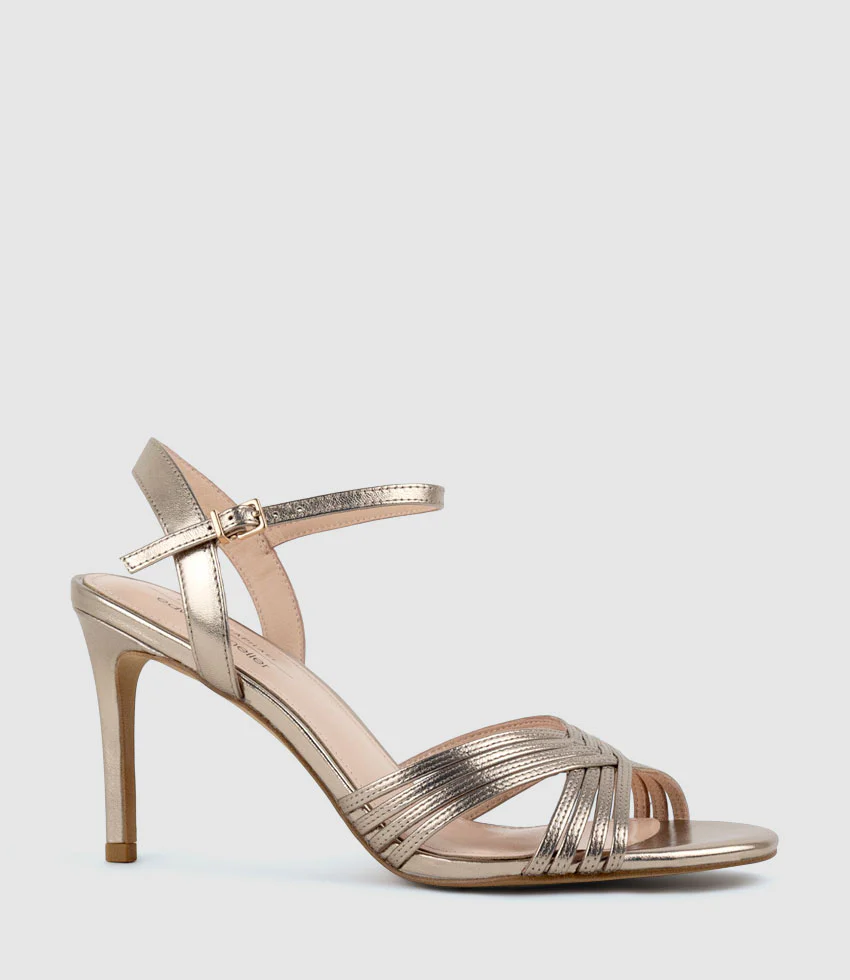 SONAS85 Strappy Sandal in Rosegold - Image 2