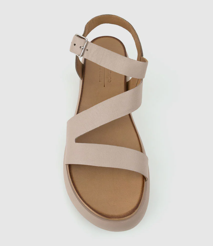SYLAR Strappy Sandal on Unit in Grey - Image 4