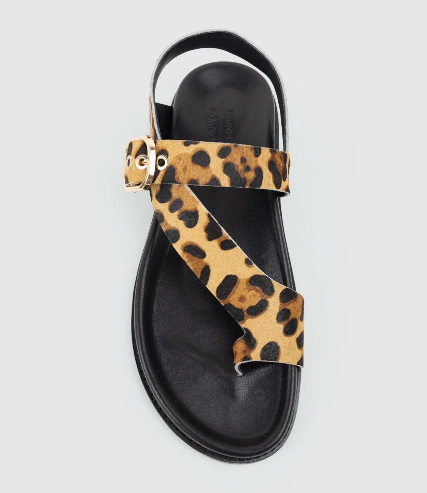 TALE Asymmetrical Thong on Unit in Leopard Pony Hair - Image 6
