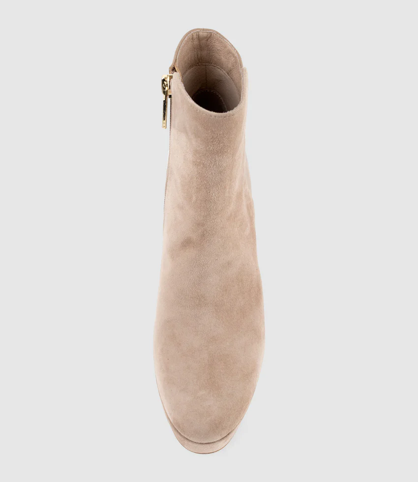 ULIAS110 Half N Half Platform Boot in Nude Calf - Image 4