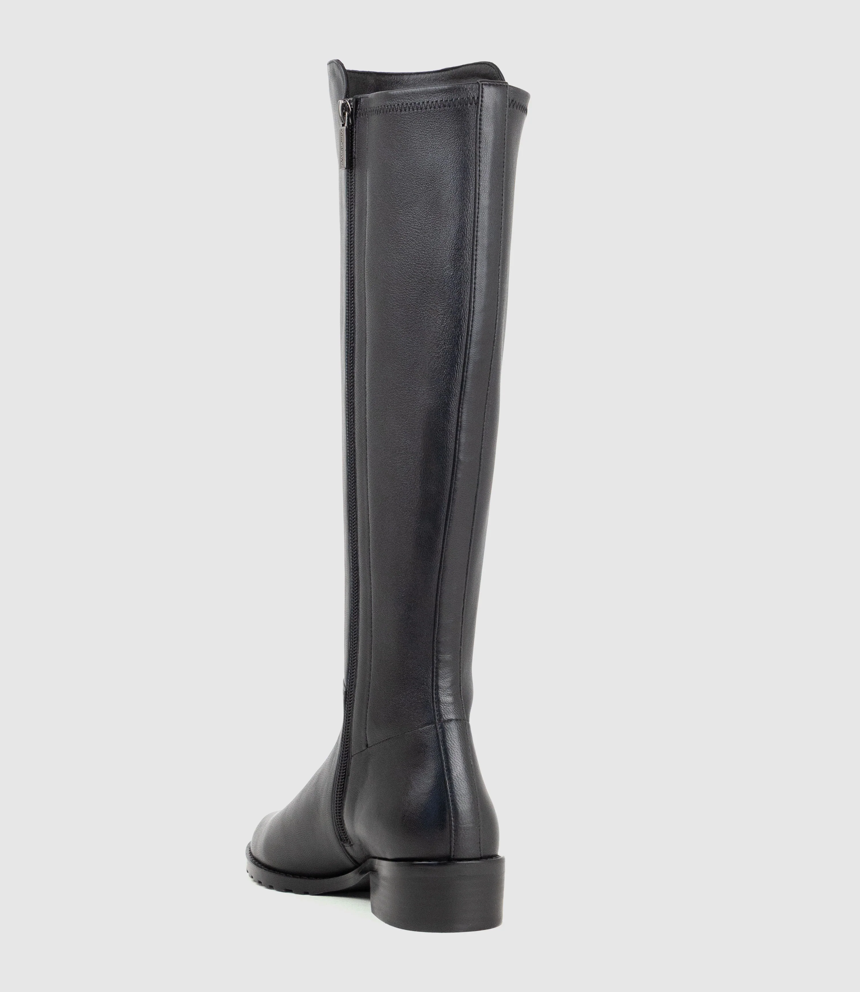 VACANO30 Wide Fit Knee High Boot in Black - Image 3
