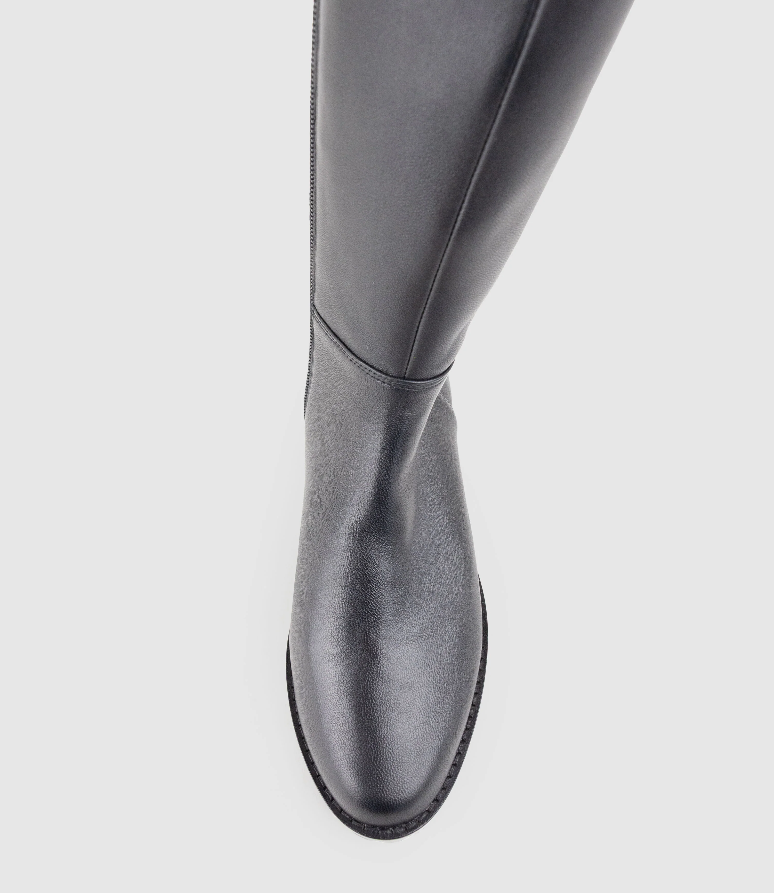 VACANO30 Wide Fit Knee High Boot in Black - Image 4