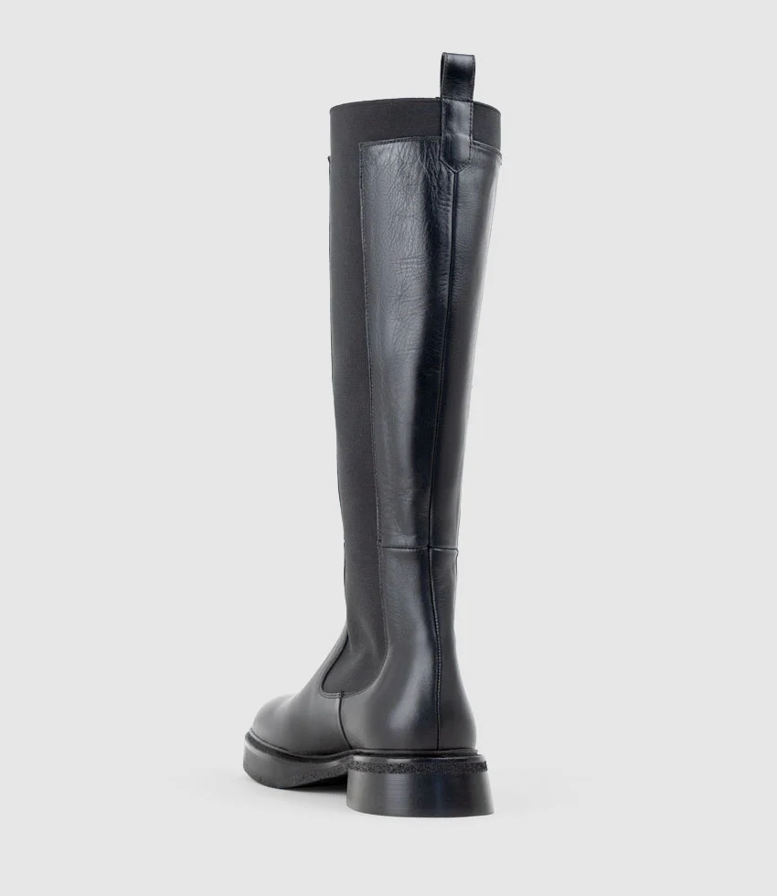 VANETTE Knee High Boot in Black - Image 3