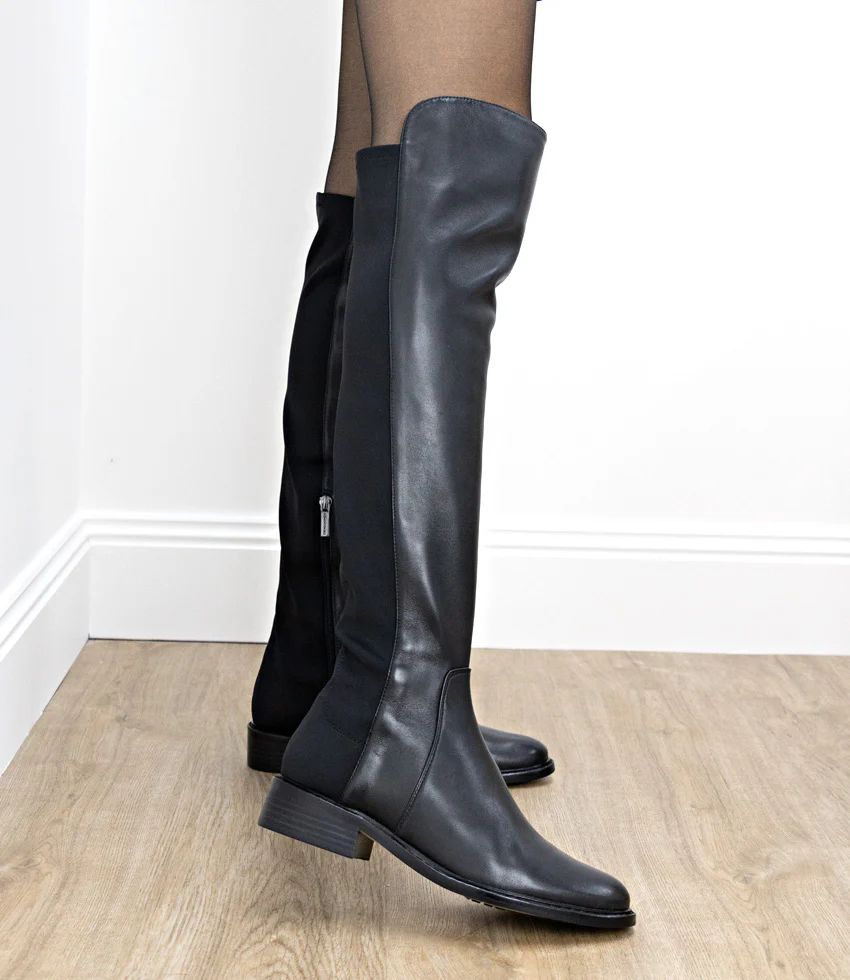 VELVET30 OTK Boot in Black - Image 2