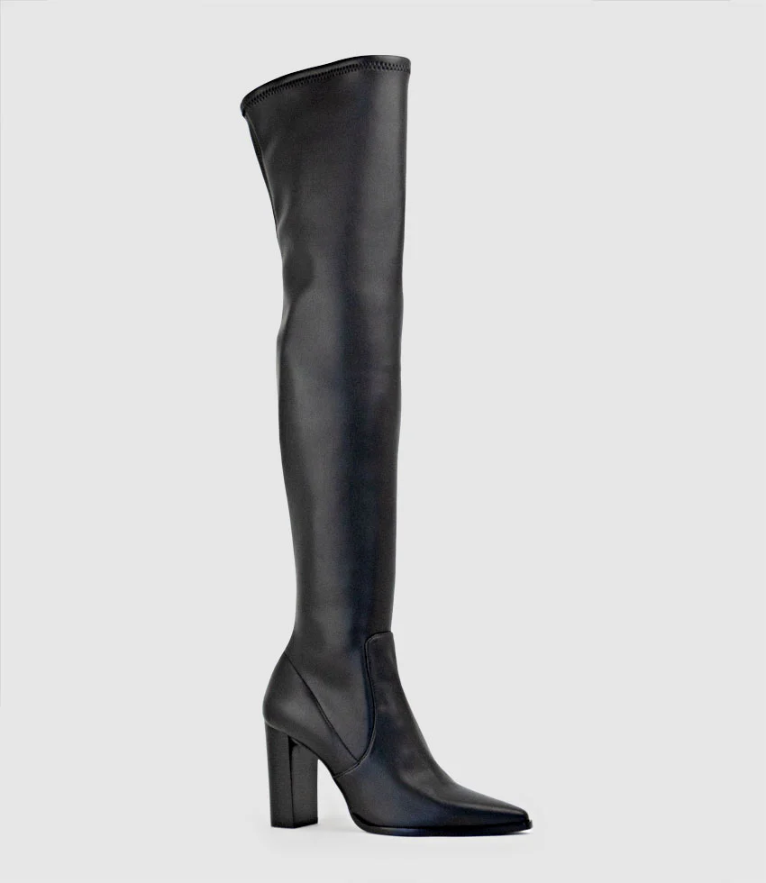 VERONE95 OTK Stretch Boot in Black - Image 3