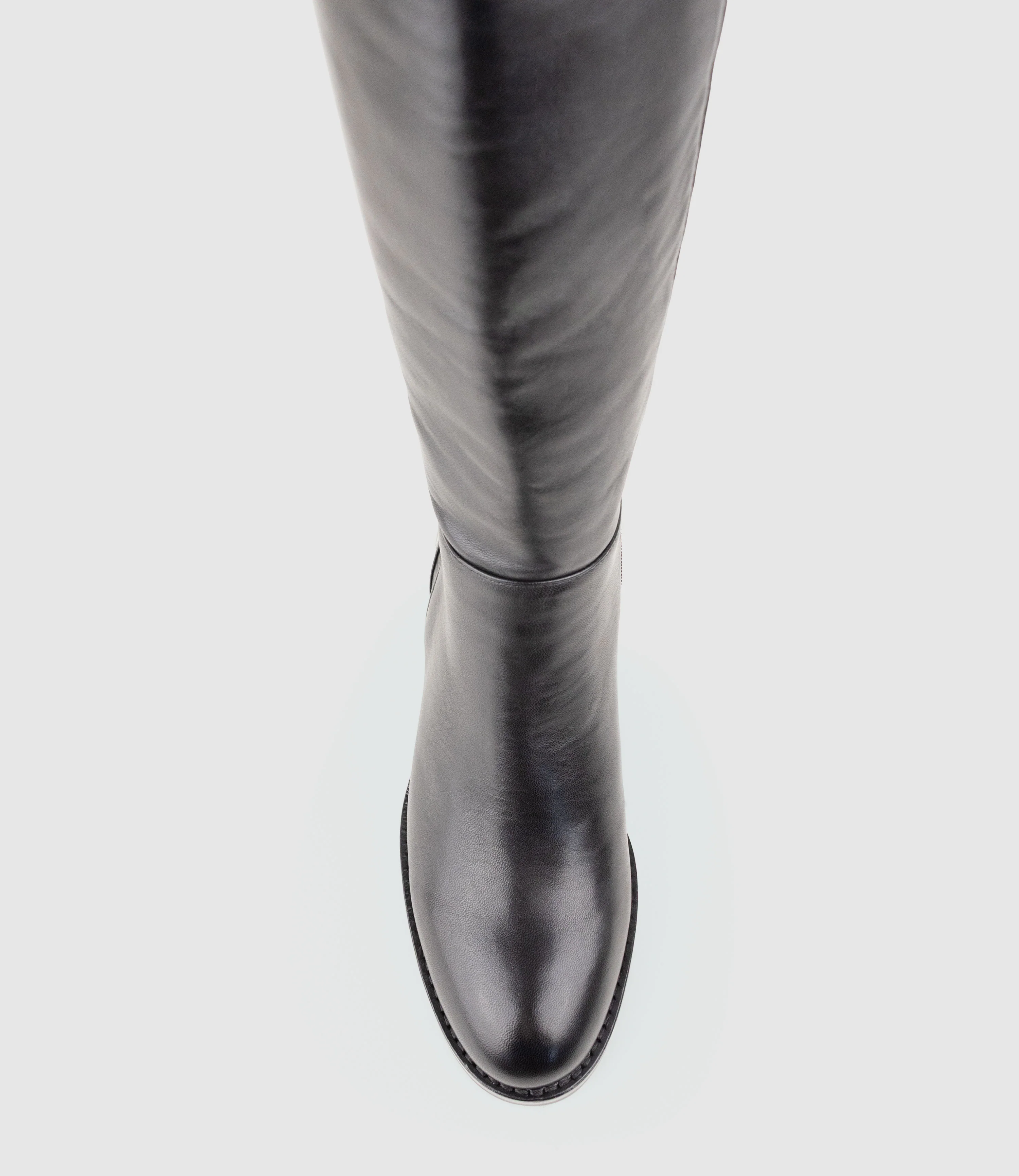 VERONICA70 Wide Fit Knee High Boot in Black - Image 6