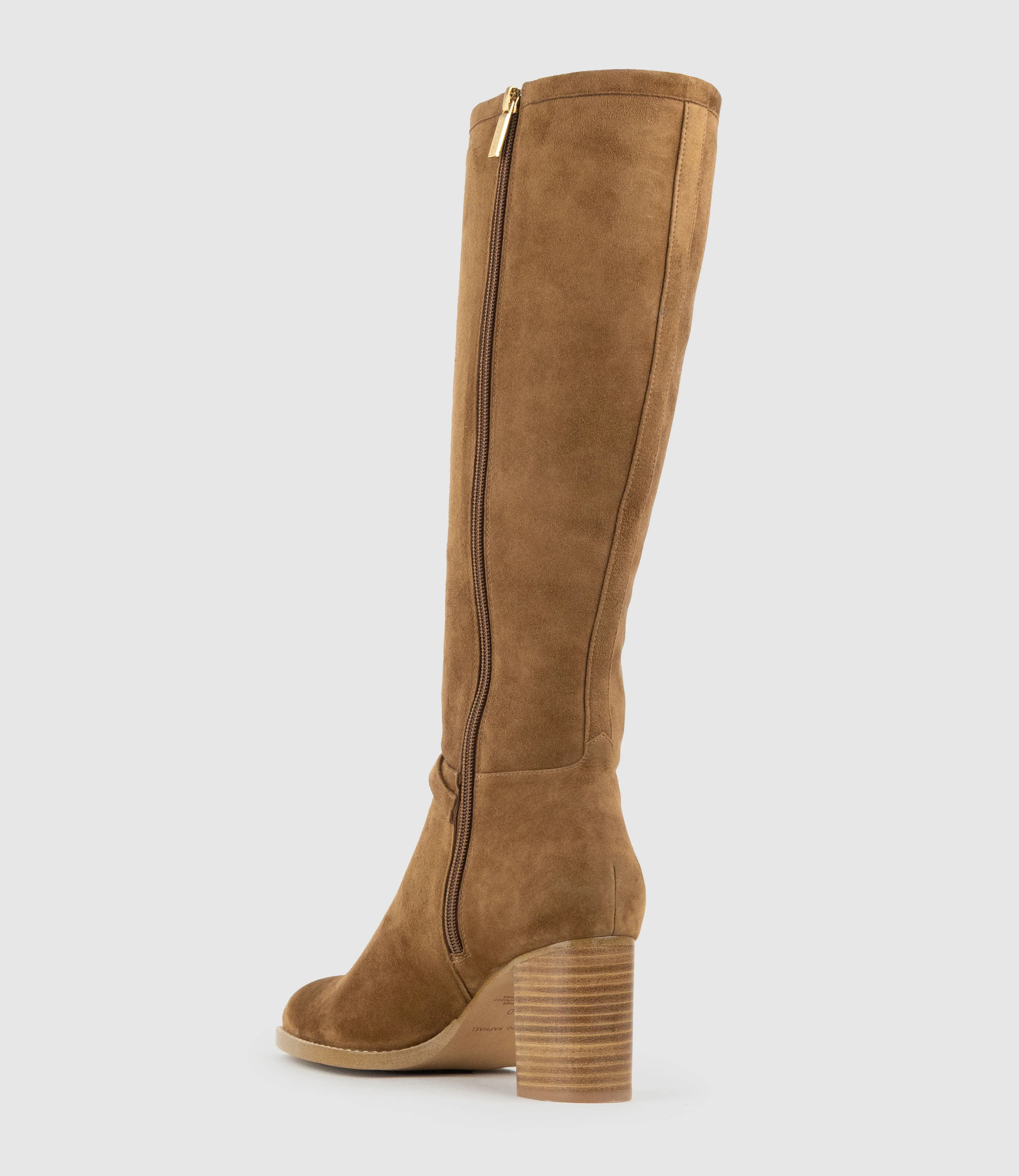 VIRTUAL70 Knee High Boot in Tan Suede - Image 3