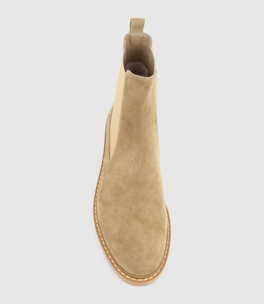 WALKER30 Chukka Boot in Camel Suede - Image 4