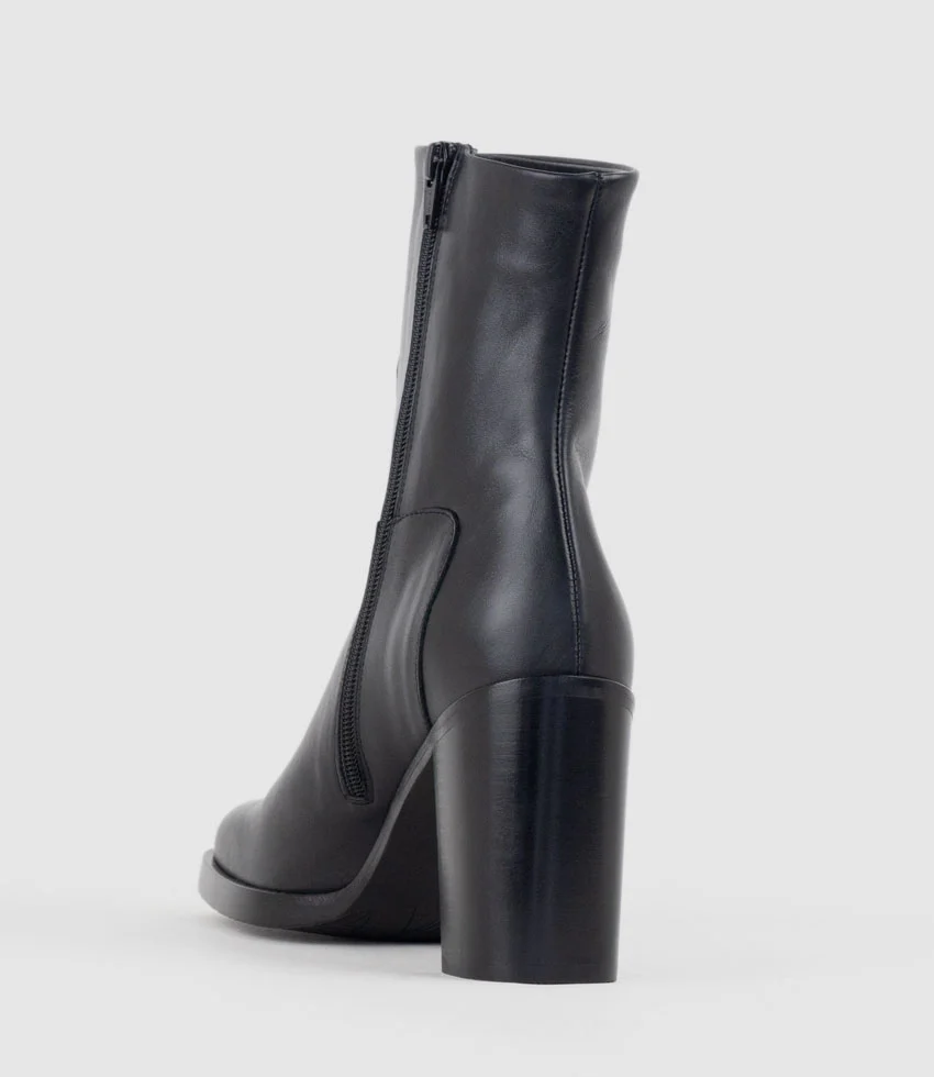 XINA90 Ankle Boot in Black - Image 3