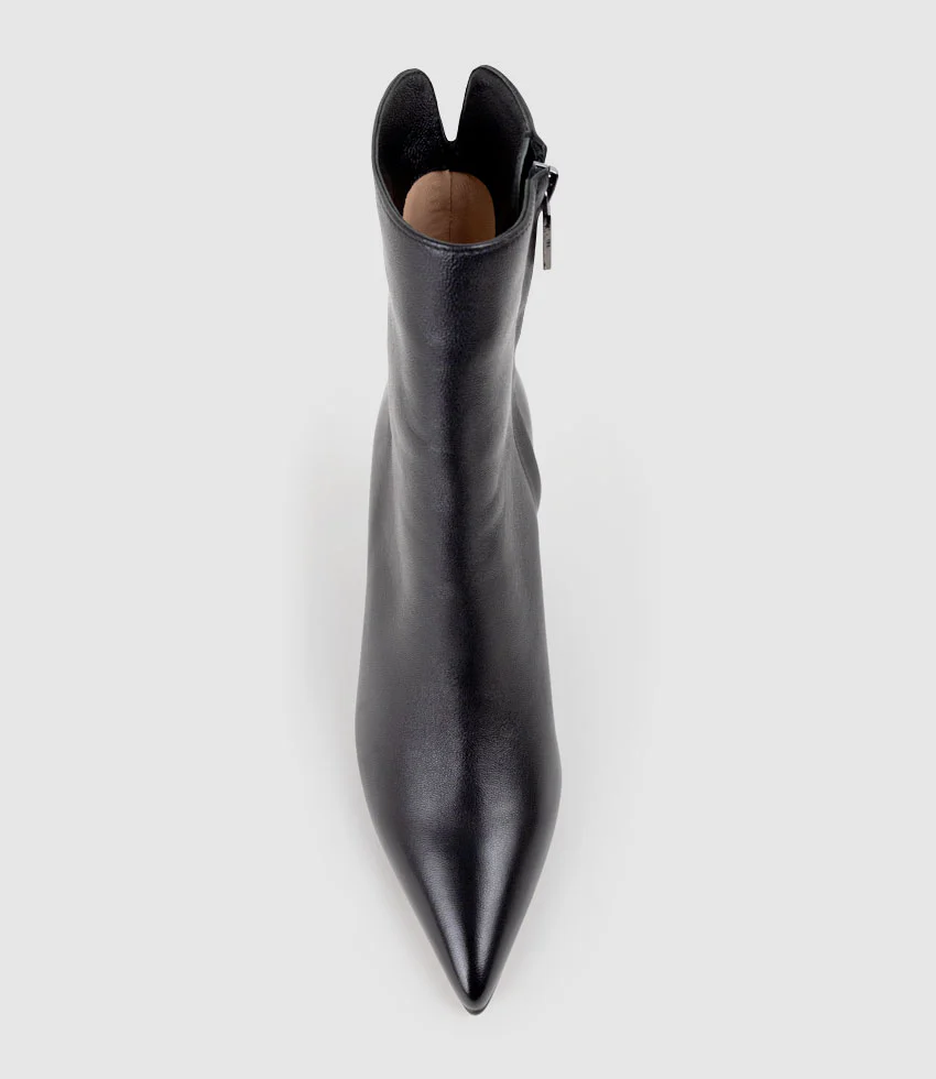 ZALORA85 Ankle Boot on Wedge in Black - Image 5