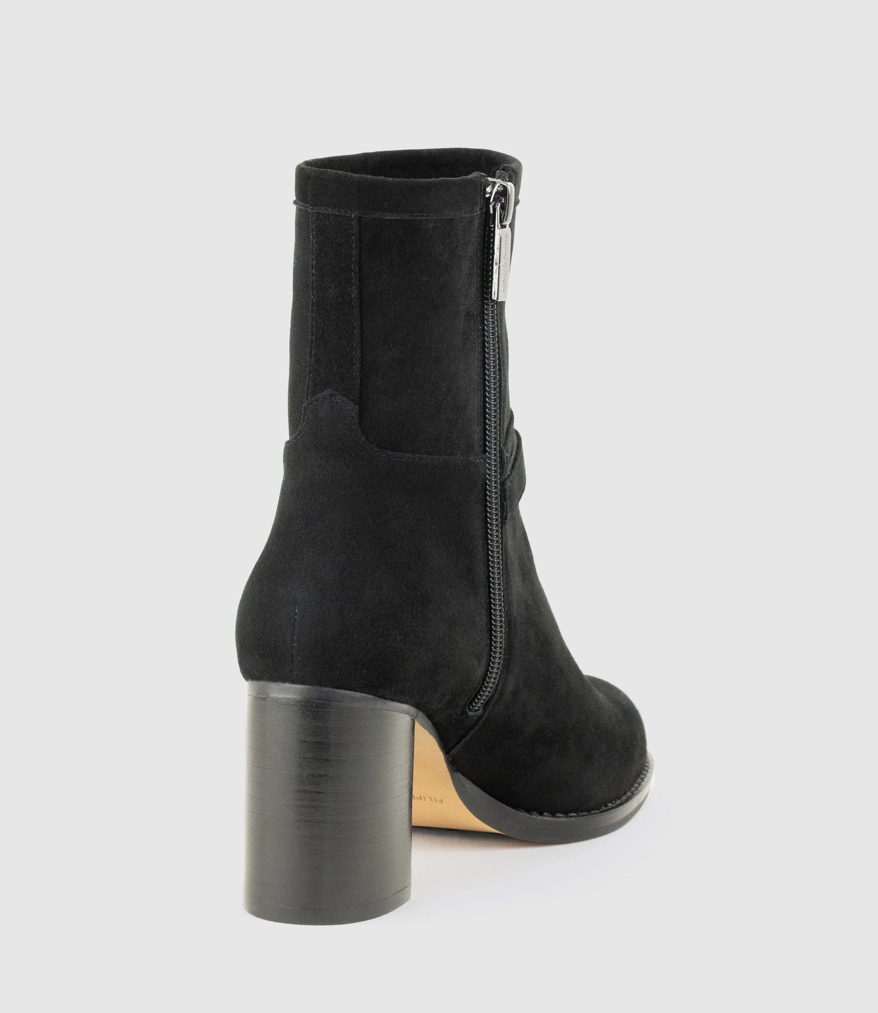 ZIERA70 Ankle Boot in Black Suede - Image 3