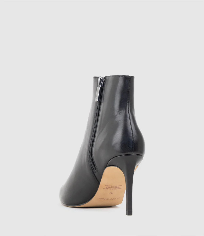 ZYAIR85 Stiletto Ankle Boot in Black Calf - Image 3