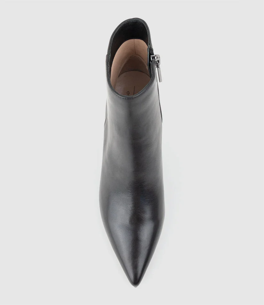 ZYAIR85 Stiletto Ankle Boot in Black Calf - Image 4